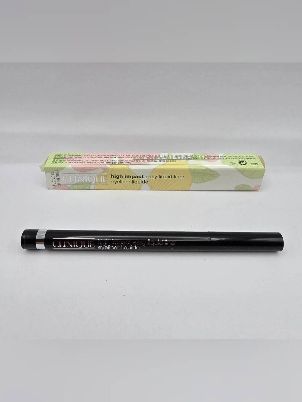 NEW! Clinique High Impact Easy Liquid Liner - 01 Black 0.02oz/0.67g NIB